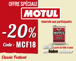 Offre spéciale MOTUL CLASSIC