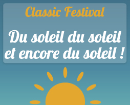 Du soleil du soleil et encore du soleil !